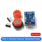 MQ-3 alcohol ethanol sensor MQ3 Alcohol Ethanol Sensor Breath Gas Ethanol Detection MQ-3