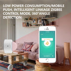 ZG-204ZL Human Motion Sensor Infrared Smart Home PIR Motion Sensor Support Zigbee 3.0 ZG-204Z needs to be used with a gateway