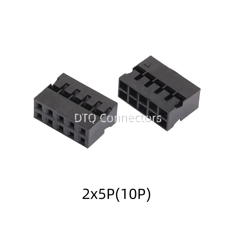 20PCS/Lot Dupont 2.0 Housing Plastic Shell 2.0mm Pitch Double Row Dupont Connector 2x2P/2x3P/2x4P/2x5P/2x6P/2x7P/2x8P