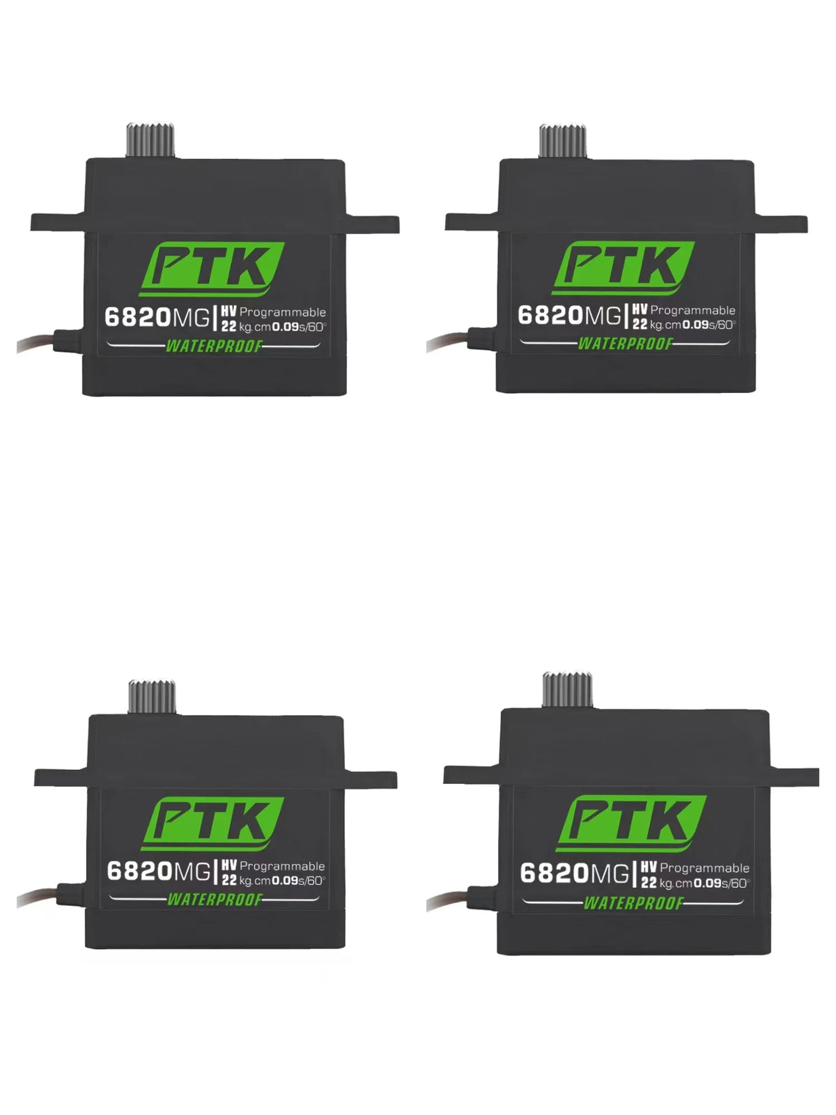 PTK servo Metal gear 20Kg 30Kg 35Kg 40Kg High speed servo Digital servo fixed wing servo 1/8 1/10 RC car programmable servo