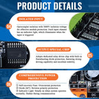 Isolation Type RS485 to 4-20mA 0-5V 0-10V Transform Module 2 4 Channel Modbus RTU RS485 to Analog Industrial Converter Modules