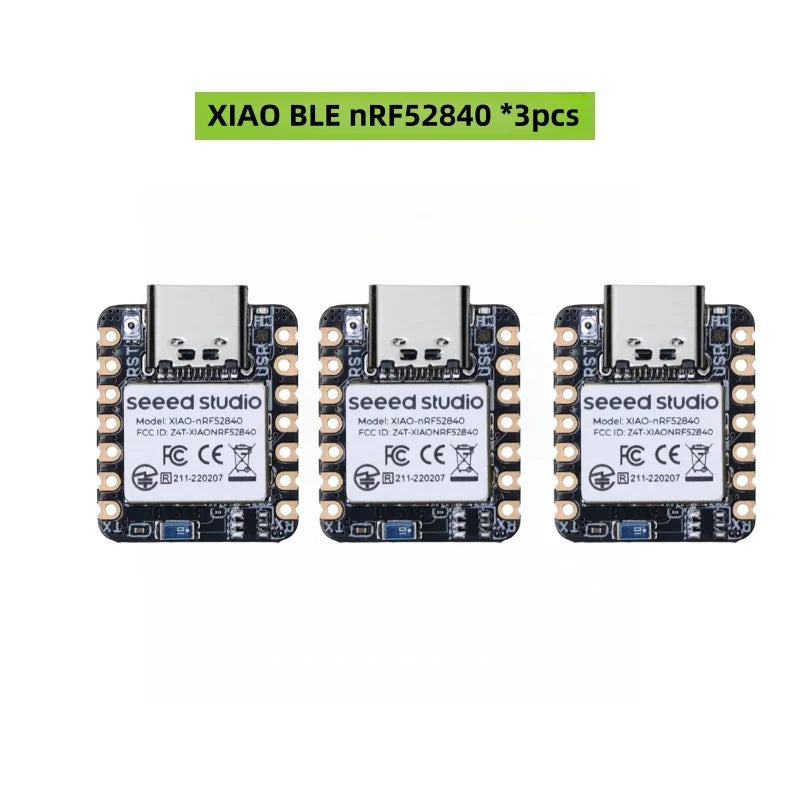 Seeed Studio XIAO BLE nRF52840 Wireless Seeeduino Arduino Development Board CircuitPython Micropython Bluetooth5.4 with Antenna