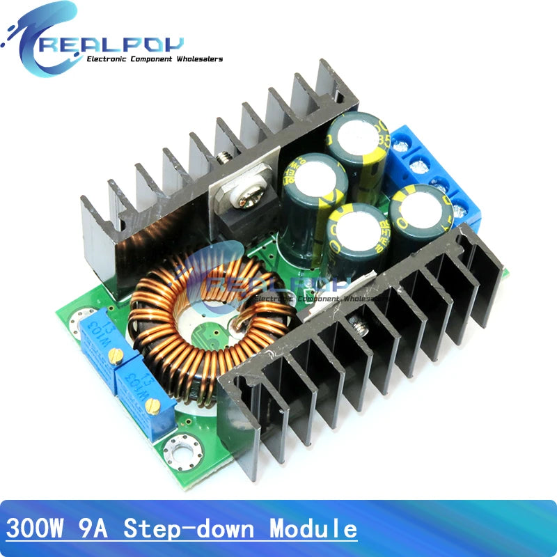 DC 9A 300W 150W Step Up Boost Converter Step Down Buck Power Supply Module DC 0-100V 10A Digital Voltmeter Ammeter Dual Dual