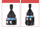 2 4 Way position Monolever switch joystick 30mm Toggle Joystick Rocker Cross Switches Reset Momentary Self Latching switch HNT
