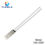 KSD9700 250V 5A 10A 16A 40~155 Degree Bimetal Disc Temperature Switch Normal Close Closed Thermostat Thermal Protector Fuses