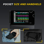 Digital Logic Analyzer LA104 USB Mini 4 Channels 100MHz Max Sampling Rate Built in 8MB Flash Storage 2.8 Inch Oscilloscope