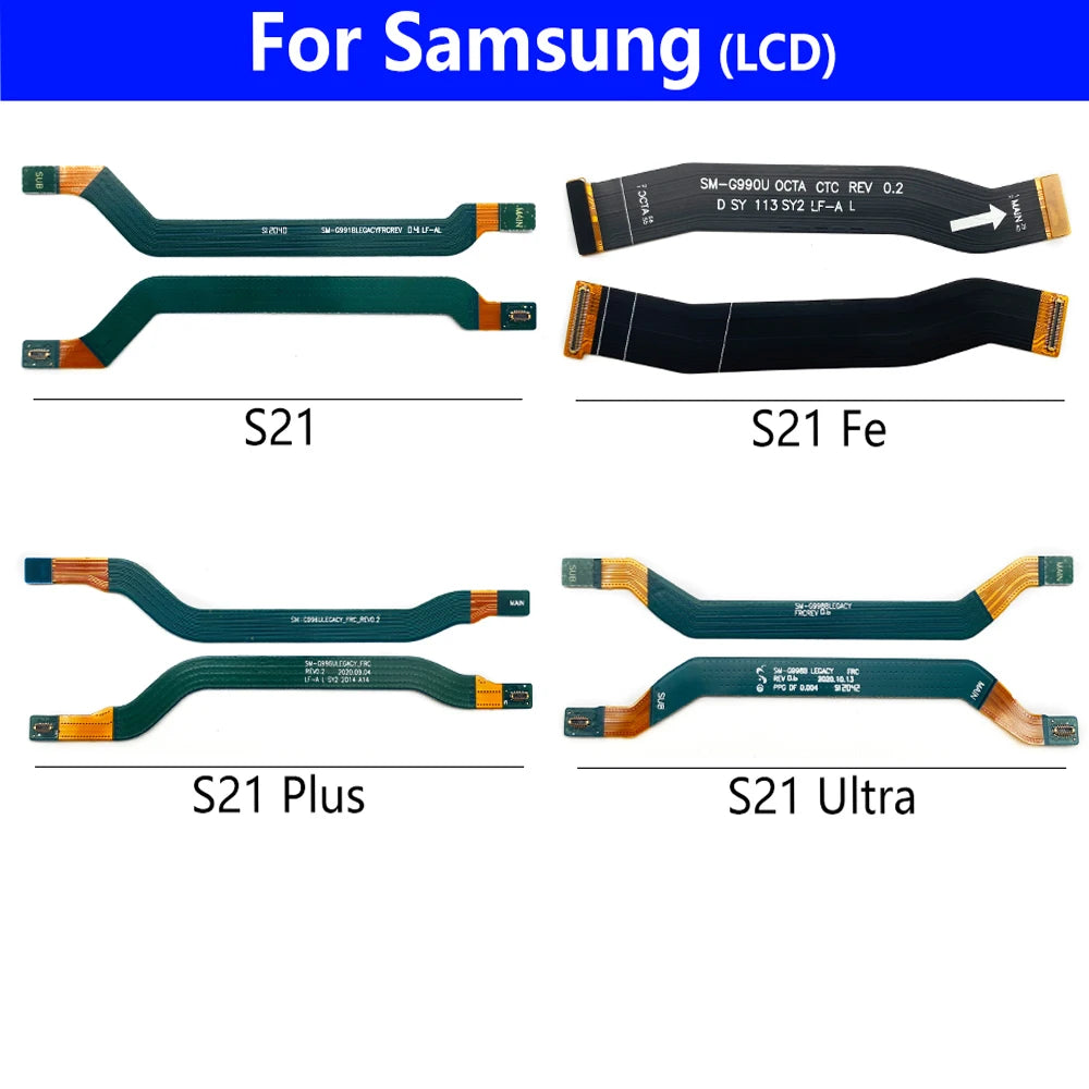 Main FPC LCD Screen Display Connect Mainboard WI-FI Antenna Signal Flex Cable For Samsung S21 Plus G996U S21 S21 Fe S21 Ultra
