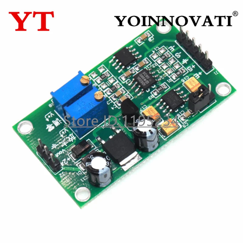 AD620 High Precision Millivolt Microvolt Small Signal Differential Voltage Instrumentation Amplifier Weak Signal Module AD623