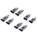 TYPE-C adapter Micro USB Mini USB Adapter lighting Female To Micro Usb Male Converter for Phone Tablet Camera Charging Adaptor