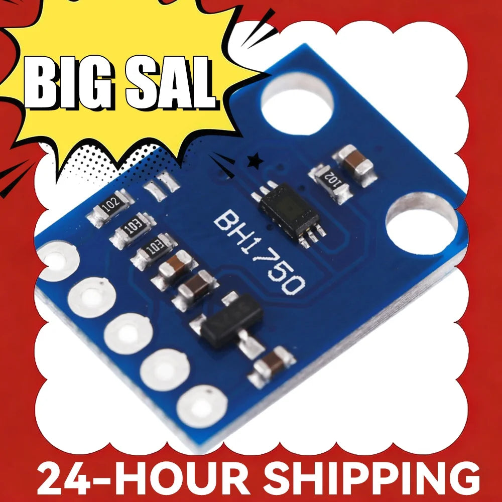 GY-302 BH1750 Light Sensor Module 3V-5V Digital Optical Intensity Illumination Board BH1750FVI I2C Interface for Arduino