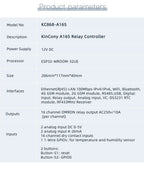 KC868-A16S 16CH ESP32 Relay Board Ethernet Wifi Switch MQTT TCP HTTP ESPhome Smart Home Assistant Tasmota 2/4G RTC DS3231 Module
