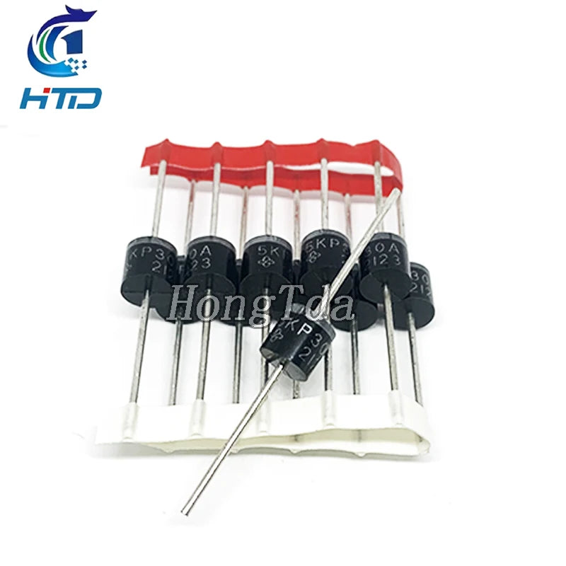 10PCS TVS Diodes P600/R-6 5KP8.5A 5KP9.0A 5KP10A 5KP11A 5KP12A 5KP13A 5KP14A 5KP15A 5KP16A 5KP17A 5KP18A 5KP20A 5KP22A 5KP24A