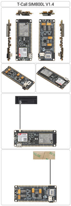 2026 LILYGO TTGO T-Call V1.4 SIM800L ESP32 Wireless Module SIM Antenna WiFi for Bluetooth Development Board