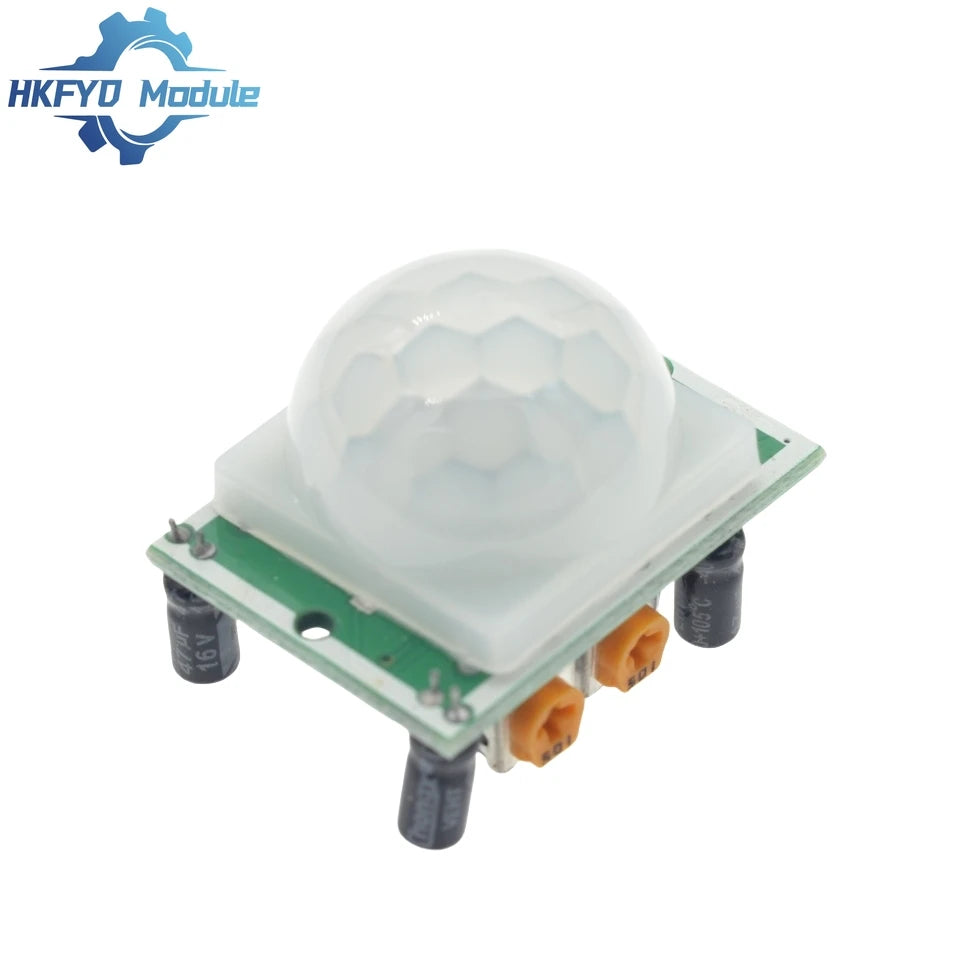 1-10pcs HC-SR501 Adjust IR Pyroelectric Infrared PIR Human Infrared Motion Sensor Detector Module for Arduino for Raspberry Pi