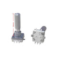 2pcs EC11 Rotary Encoder Code Switch With Push Button30 Position 360 Degree Infinite Rotation SMD 5pin Plum Shaft