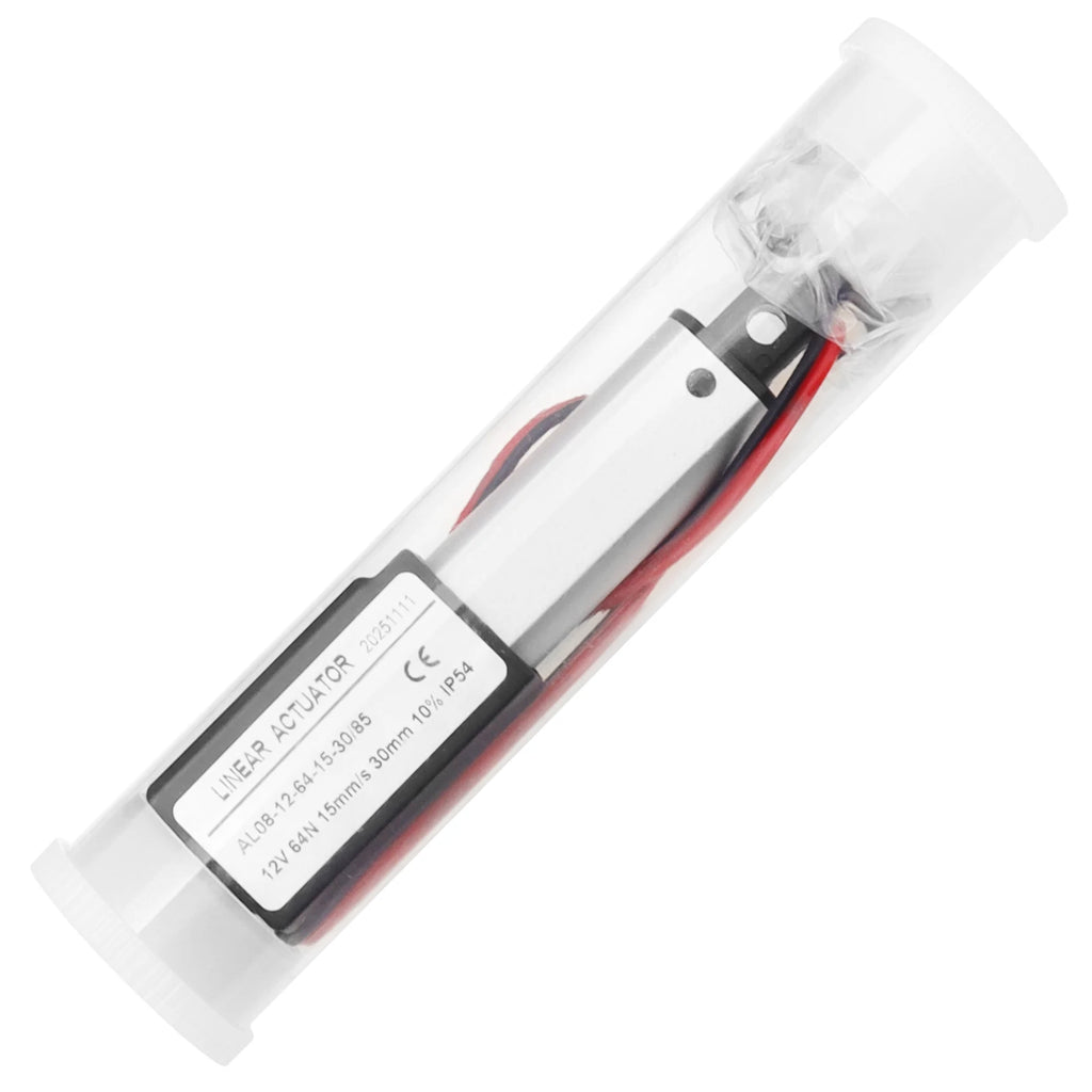 12V Linear Actuator 10-200mm Stroke 32N/64N/96N/188N/1000N/3000N Electric Reciprocating Lifting Linear Motion Actuator Motors