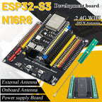 ESP32-S3 Development Board with Expansion Adapter Kit 2.4G Wifi BT Module MCU ESP32-S3WROOM1 N16R8 44Pin Type-C ESP32S3