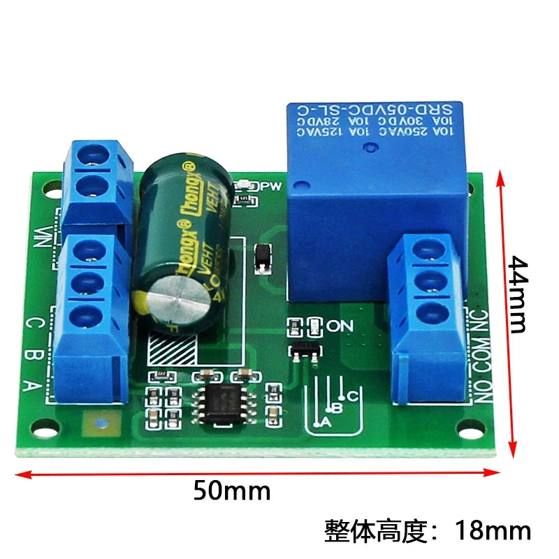 Water Level Automatic Controller 5V/12V Relay Liquid Sensor Switch Solenoid Valve Motor Pump Automatic Control Relay Board