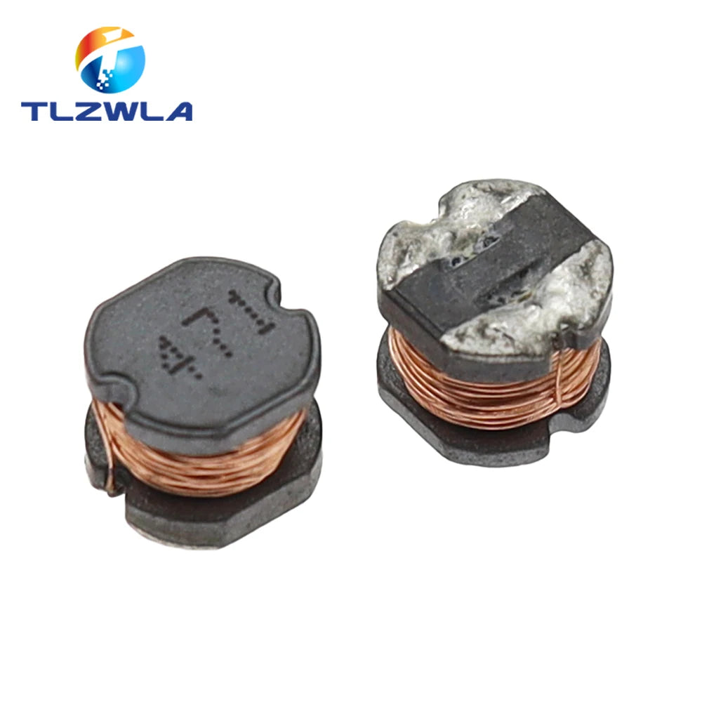20PCS CD54 Power Inductor 2.2/3.3/4.7/6.8/10/15/22/47/100/150/220/330/470UH SMD Inductance Copper Core