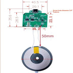 1Pcs Standard Wireless Charging TYPE-C MICRO-USB 5V 9V 15W Wireless Charger Module Transmitter PCBA Circuit Board Coil
