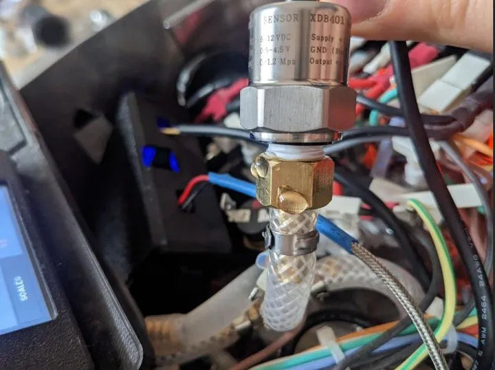 Coffee Machine Use Pressure Transmitter 5-12V 0.5-4.5V SS316L G1/4 Steam Pressure Transducer Sensor for Arduino and STM32