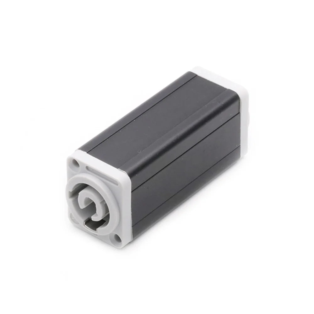 1pc New Arrival LED PowerCon AC Coupler Adapter Extender connector High quality Speakon Panel mount straight adapter