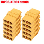 XT90 Male Female Connector Plug Welding Terminal Plugs for RC Lipo Battery Drone Boat Airplane Wire Cable Connectors Adapter