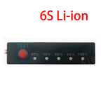 1-24S 7S 8S 10S 13S LifePO4/Li-ion Battery Packs Capacity Indicator Meter Power Level Tester Module Display Board Panel