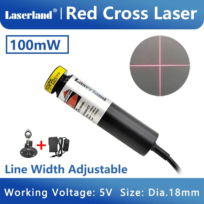 Red Green Laser Diode Module Cross Projector for Heat Press Screen Printing Alignment of Cloth Cutting Location