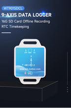 WitMotion WT901SDCL AHRS MPU9250 200Hz 9-Axis Offline Accelerometer Data Logger,  Gyro+Angle (XY 0.05° Accuracy)+Magnetometer