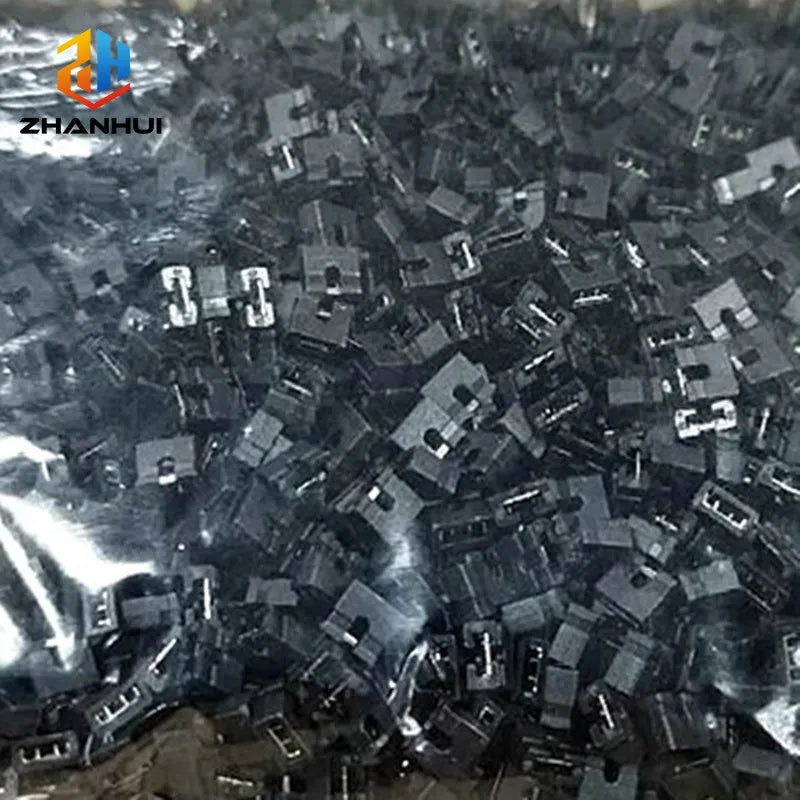 50Pcs 2.0mm Pitch Jumper Caps Black Open Top Pin Header Connection Blocks Shorting Blocks