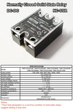 Wholesale Lot SSR DD DC to DC 36v 40A Module 12 Volt 30 AMP 50AMP Normally Closed Type Solid State Relay
