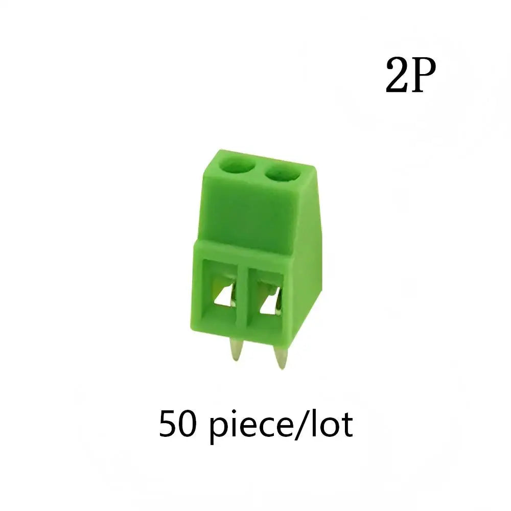 25PCS/50PCS 2.54mm rising clamp kf128-2.54 pcb screw terminal block DG308-2.54mm MPT0.5/-2.54 EK254V