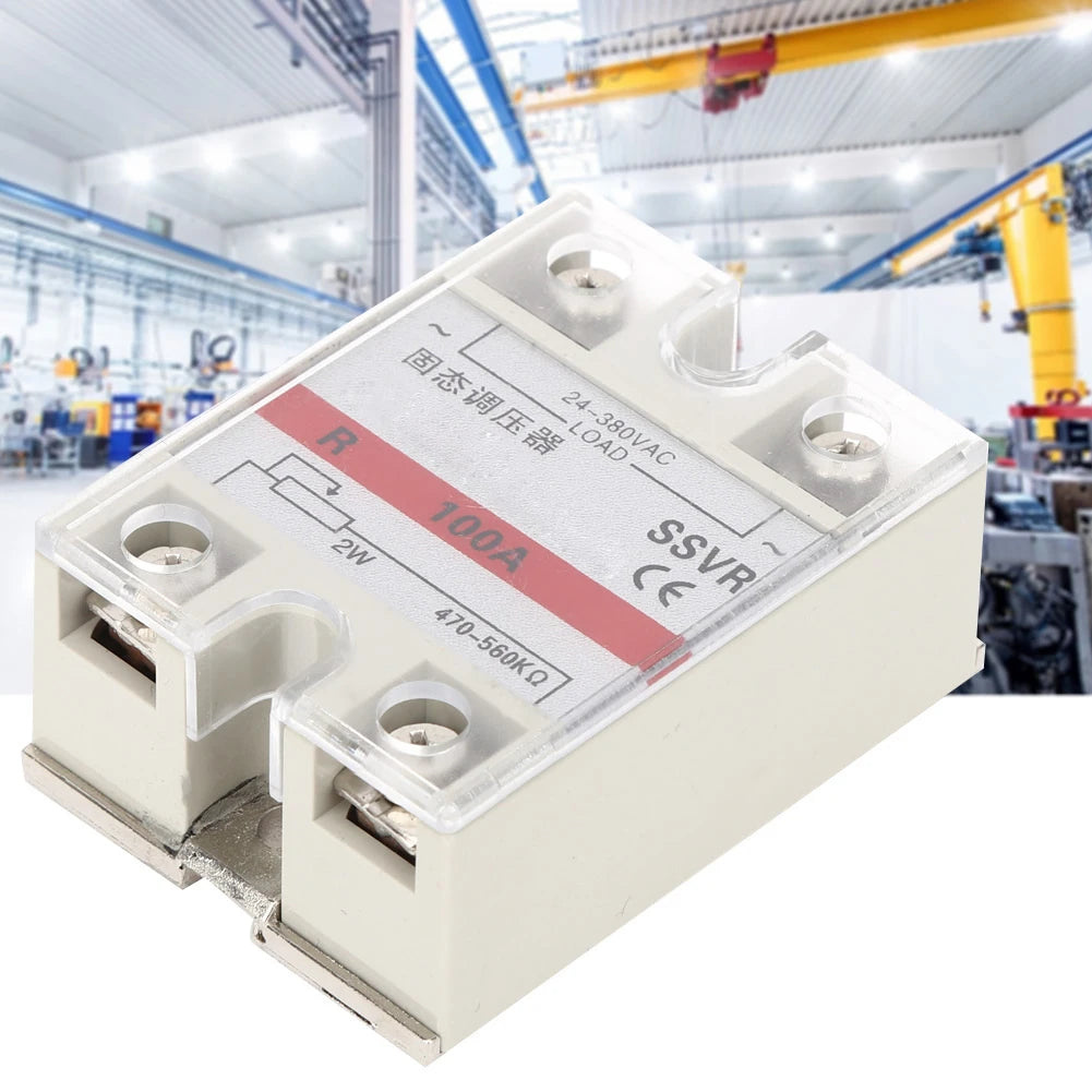 Solid-State Voltage Regulator Single Phase Relay Module Low Frequency SSVR-100 VA Single Phase Relay Module Reliable