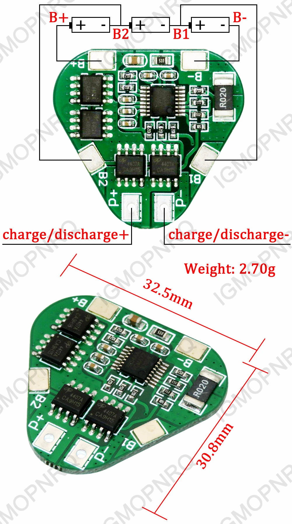 3S 6A 8A 10A 20A 25A 30A 40A 60A Li-ion Lithium Battery 18650 Charger PCB BMS Protection Board For Drill Motor Lipo Cell Module
