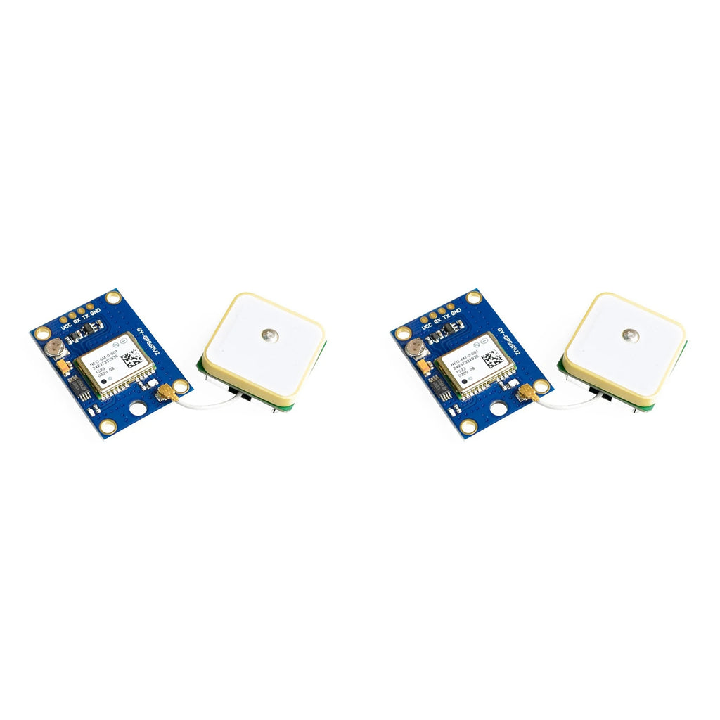 2X GY-NEO6MV2 New NEO-6M GPS Module NEO6MV2 With Flight Control EEPROM MWC APM2.5 Large Antenna For Arduino