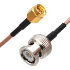 Coaxial RF cable BNC male to SMA male RG316 RF adapter cable antenna extension cable large quantity and excellent price