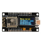 2X Nodemcu ESP8266 Development Board Serial Wifi Module CH340G With 0.96 OLED Screen For Arduino/Micropython ESP8266(A)