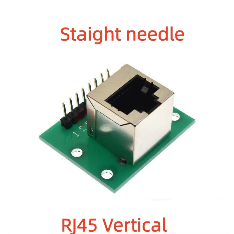 1PCS RJ45 Network Port 8P Adapter Board Vertical/Horizontal Adapter Board/Test Board Network Port Adapter Line Terminal
