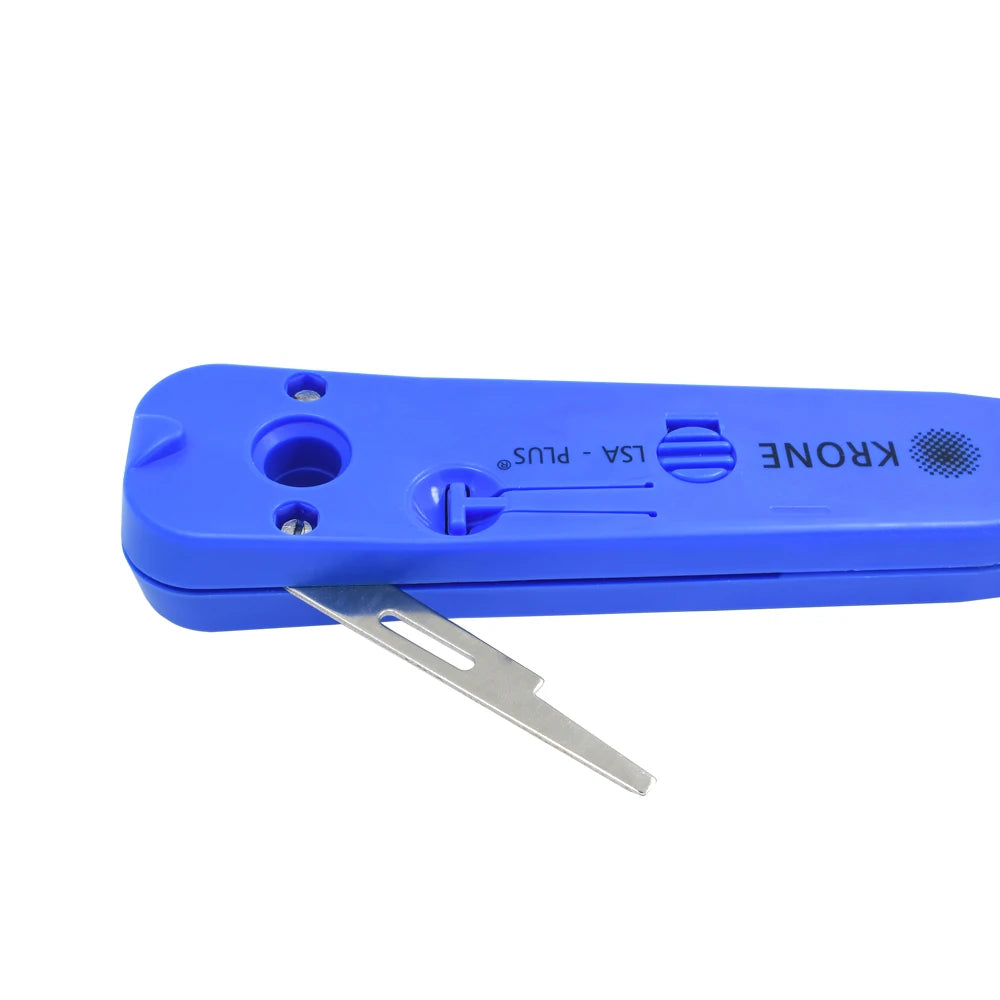 TISHRIC  Krone RJ45 Crimper Lsa-plus Network Kit  KD-1 Adjustable Networking Cable Tester For Telecom Phone Wire RJ11 Ethernet