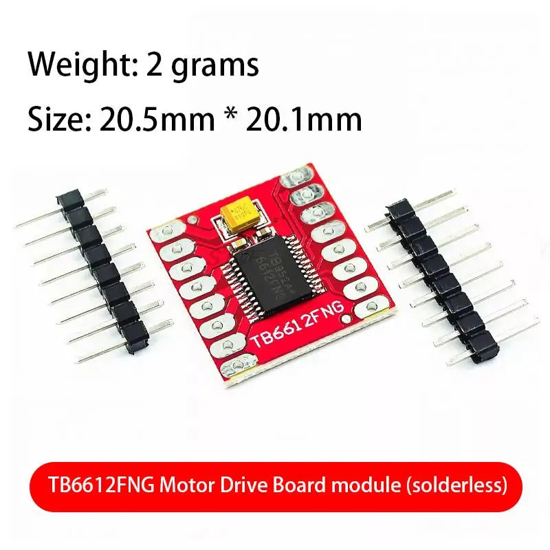 TB6612 DRV8833 Dual Motor Driver 1A TB6612FNG for Arduino Microcontroller Better than L298N