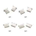 100Pcs JST 1.25mm Pitch Female Connector Housing 2/3/4/5/6/7/8/9/10 Pin Plastic Shell Electrical Wiring Plug Socket Housing