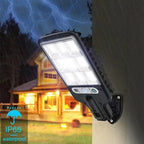 Outdoor Solar Garden Lights with Human Body Motion Sensor 3 Modes Terrace Garage Courtyard Waterproof Outdoor Solar Lamp