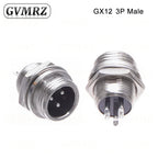 GX12 2 3 4 5 6 Pin Docking Aviation Plug Socket Waterproof Circular Connector