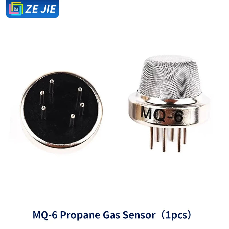 Smoke Gas Sensor MQ‑2/3/4/5/6/7/8/9/131/135