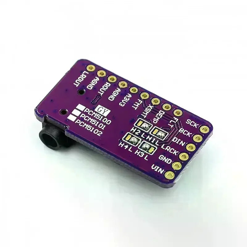 1 Set Player Module Interface I2S PCM5102A DAC Decoder For Raspberry Pi PHAT Format Board Digital PCM5102 Audio Board