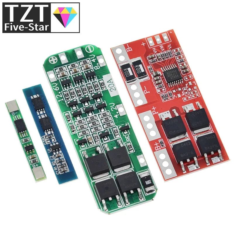 1/3PCS 1S 2S 3S 4S 3A 20A 30A Li-ion Lithium Battery 18650 Charger PCB BMS Protection Board For Drill Motor Lipo Cell Module
