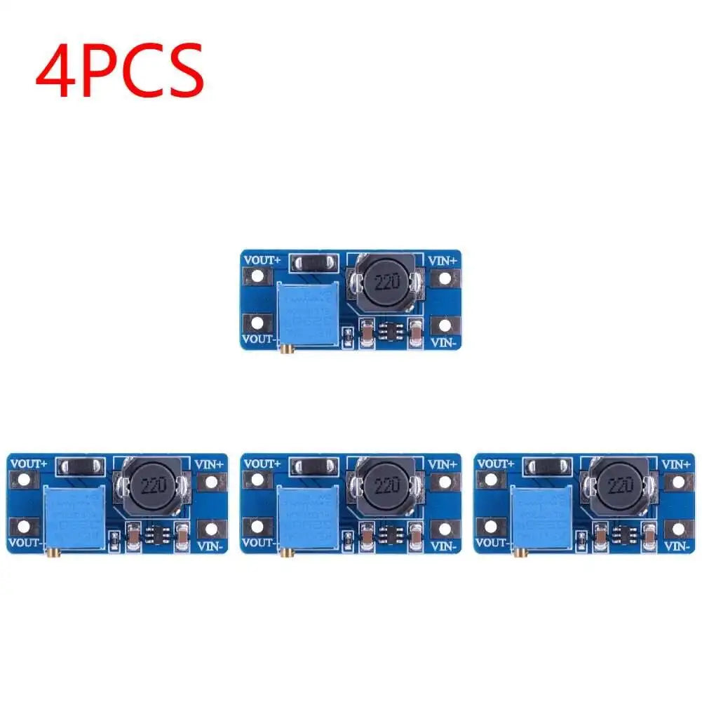 10PCS MT3608 DC-DC Step Up Converter Adjustable Booster Power Supply Module Voltage Regulator 2A Max 2V-24V To 5/9/12/28V