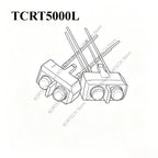 10pcs/Lot TCRT5000L TCRT5000 Reflective Infrared Optical Sensor Photoelectric Switches Best quality