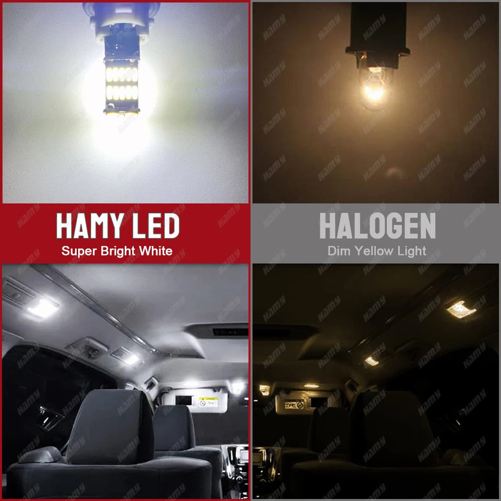 2-20 PCS T10 W5W LED Bulb 12V 1000LM 24V 4014-26SMD 6500K White Car Interior Dome Maps Reading Trunk License Plate Lights CABNSU